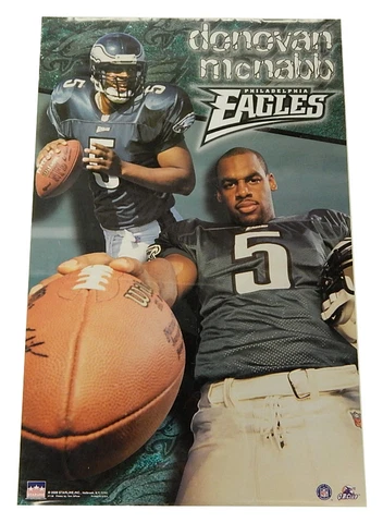 2000 Starline Donovan McNabb "Collage" Poster #1156 ^ 22.25" x 34.5" Cover