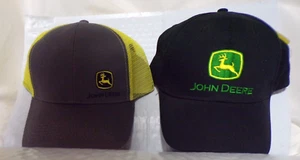 Two John Deere Adjustable Hat's NOS. - Picture 1 of 4