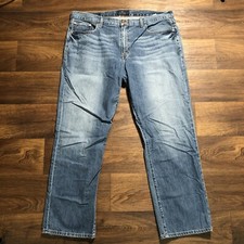 Men's Lucky Brand 361 Vintage Straight Blue Jeans Size 40x32 (~42x32)