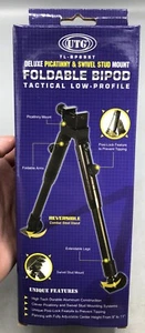 UTG Deluxe Picatinny & Swivel Stud Mount Foldable Bipod TL-BP69ST - Picture 1 of 5