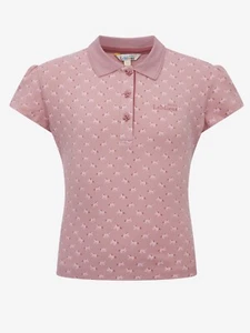 LeMieux Mini Polo Shirt Blossom | Soft Pique Jersey, Child, Buttons - Picture 1 of 6