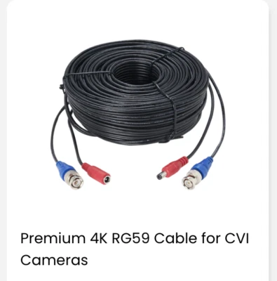 Box of 17 Lorex Premium 4k RG59/power Accessory Cable 60 Feet - Image 1 of 2