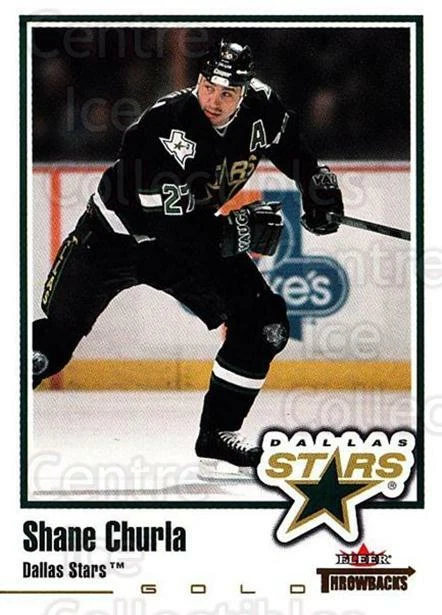2002-03 Fleer Throwbacks Gold #79 Shane Churla - Image 1 of 1