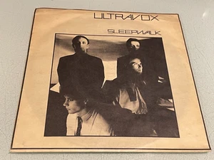 Ultravox - Sleepwalk - Vinyl Schallplatte 7" Single - 1980 Chrysalis - CHS 2441 - Bild 1 von 4