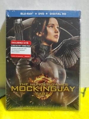 NEW The Hunger Games Mockingjay I Target Exclusive SEALED Blu-ray+DVD+Digital  - Image 1 of 4