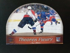 1999-00 Pacific Prism Sno-Globe Die-Cuts #14 Theo Fleury 