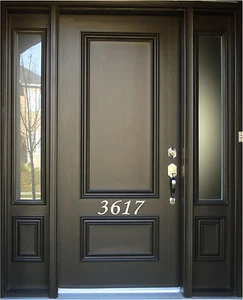 Personalized House Number Stickers Custom Address Numbers vinyl Stickers - Picture 1 of 3