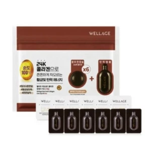 WELLAGE Real Hyaluronic One Day Kit - 7 Capsules & 7 Ampoules - 100% Pure Hyalur - Picture 1 of 7
