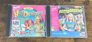 Software de juegos de computadora vintage Barbie Gotta Groove & Nail Designer CD ROM - Imagen 1 de 3