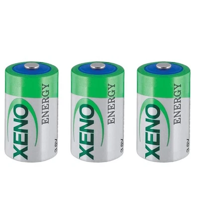 3pcs 1/2 AA 3.6v XLP-050F / XL-050F Battery 1200MAH ER14250 Li-ion BATTERIES New - Image 1 of 4