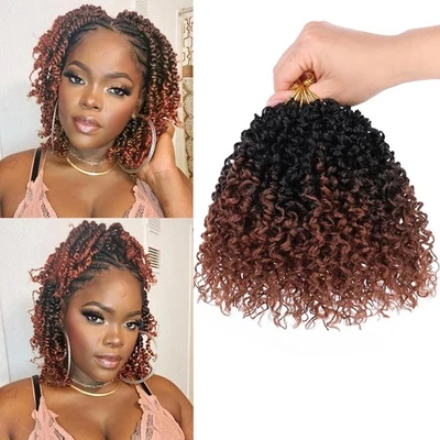 Union beauty 6 Inch Pre-looped Yanky Twist Crochet Hair 8Packs 30 Strands/PCS - Image 1 of 4