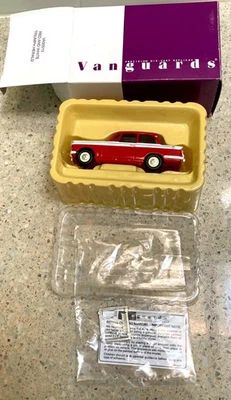 Vanguards 1:43 Scale Red & White Triumph Herald Die Cast model car MIB (VA00513) - Image 1 of 4