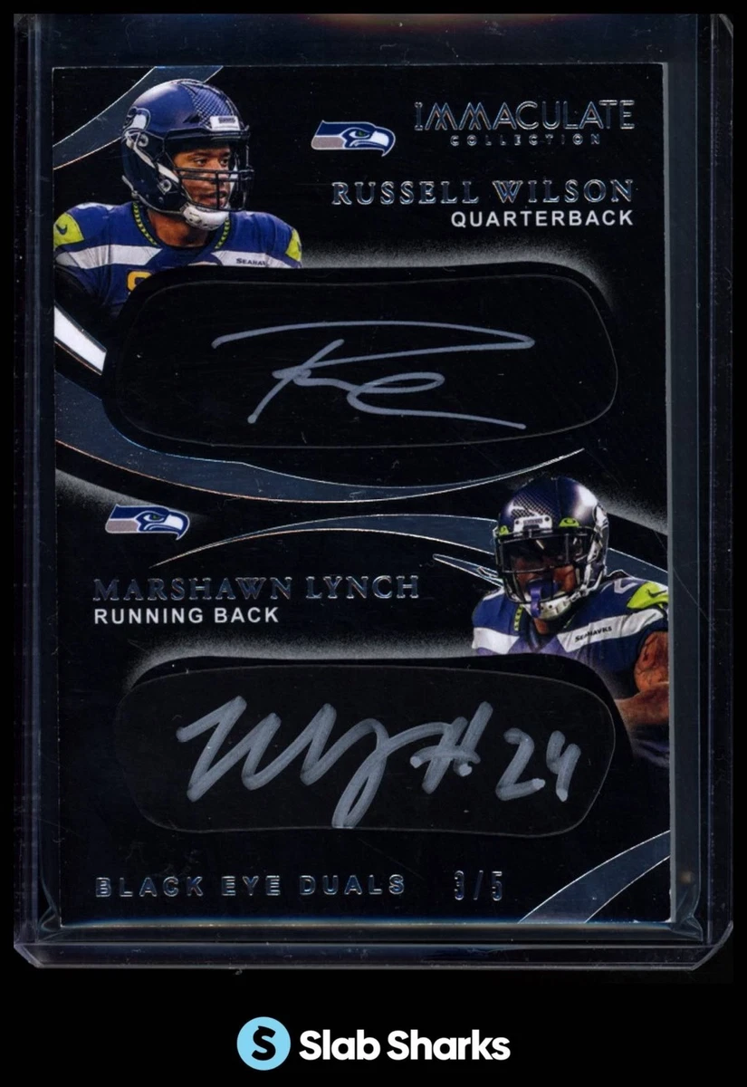 Russell Wilson Autograph Football Trading Cards for sale | eBay
