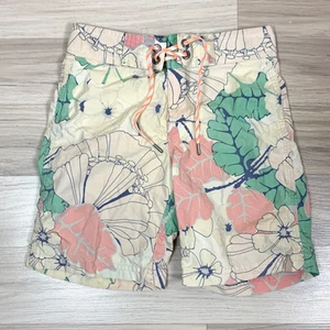 Traje de baño J Crew Crewcuts para niños 6 boardshorts tropicales pastel - Imagen 1 de 10