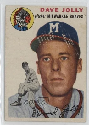 1954 Topps Dave Jolly #188 Rookie RC - Image 1 of 2