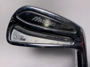 Mizuno MP 58 Single 4 Iron KBS Tour Stiff Steel Mens RH Midsize Grip - Picture 1 of 6