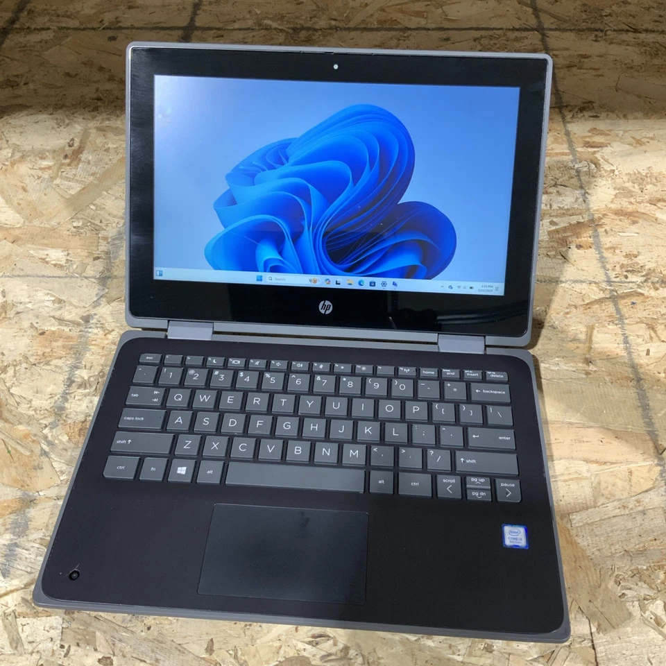 HP ProBook x360 11 G6EE 8th Gen i3-10110Y 1.00 GHZ Windows 11 BIOS B029 - Image 1 of 4