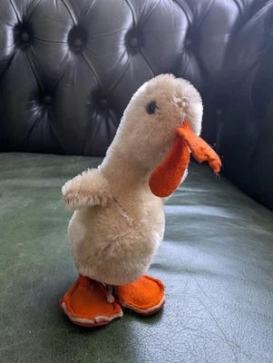 Steiff Ente Kücken Gans Steifftier Retro Plüschtier Mohair 50er C8 - Bild 1 von 4