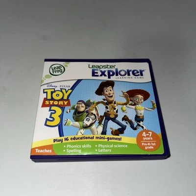 Leap Frog Disney-Pixar Toy Story 3 Learning Game Leapster Explorer Pre-K - 1st - Image 1 of 3