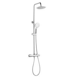 K-Vit Plan Round Bar Shower Kit SHO007PL - Bild 1 von 2