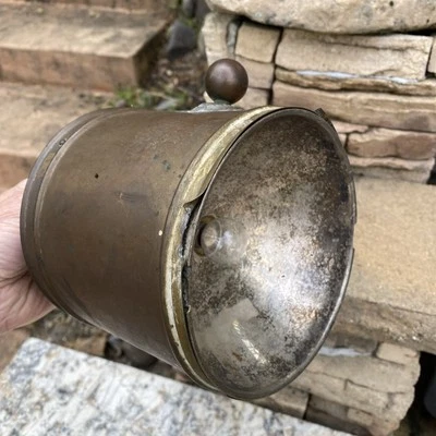 Antique / Vtg Lamp Nautical Ship Lantern Boat Cello Campbell - Image 1 of 4