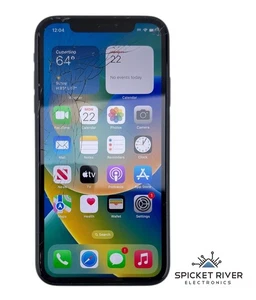 Riparazione - Smartphone Apple iPhone XR A1984 - 64GB Nero iOS 16.6 - LEGGI - Foto 1 di 7