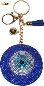 Llavero Bling para Mujer y Niñas Estrás Mochila Accesorios, PU - Imagen 1 de 12