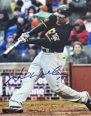 Neil Walker SIGNED AUTOGRAPHED 8x10 Photo Pittsburgh PIRATES Legend #1 Pick - Image 1 of 2