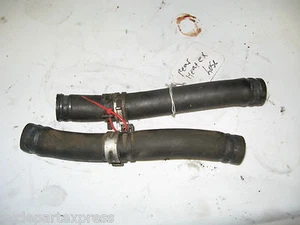 2000 Polaris RMK 800 Indy Pair of Rubber Rear Heat Exchanger Coolant Hoses Pipes - Bild 1 von 1