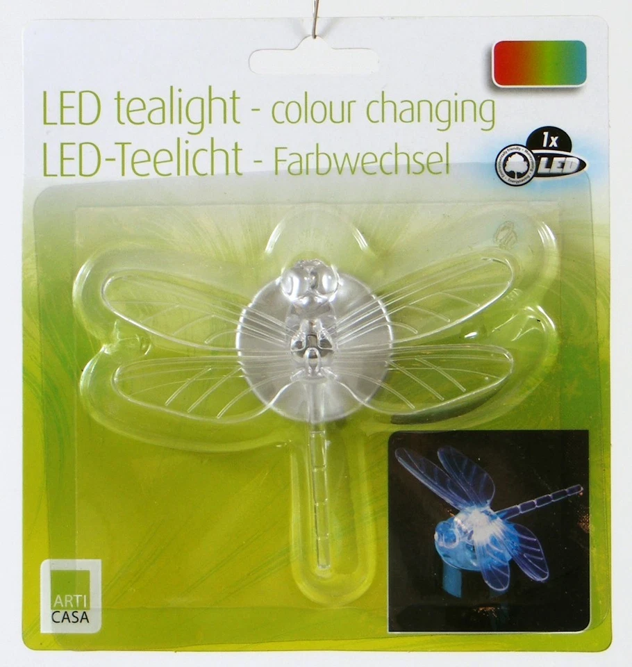 LED-Teelicht / Lampe mit Farbwechsel - Bild 1 von 1