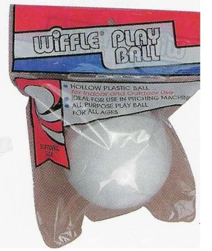 WIFFLE BALL BRAND Wiffle® Balls Without Holes Softball Size - 6 Balls