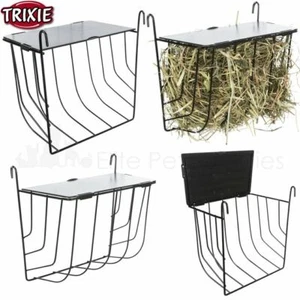 Trixie Hanging Hay Manger With Lid Rabbit Guinea Pig Pet Cage Veg Holder Medium - Picture 1 of 1