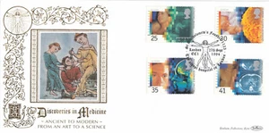 Medical Research 22Ct GOLD GB Benham FDC London 1994 No. 267 of 500 (134383) - Picture 1 of 2