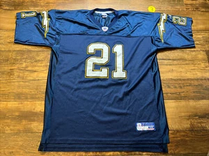 Vintage Ladanian Tomlinson San Diego Chargers Reebok Stitch Jersey Size 56 - Picture 1 of 7