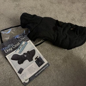 DUFFLE Dog Coat Size 35cm Thermal Fleece Lined. Danish Design (a6) - Picture 1 of 7