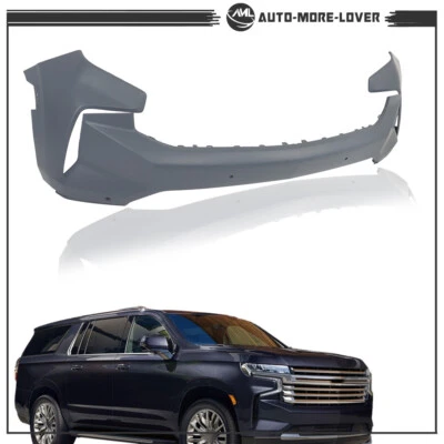 Cubierta de parachoques delantero con orificio de radar cebado para Chevrolet Tahoe/Suburban 2021-2023 Foto 1 de 4