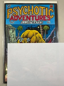 1972 Psychotic Adventures Illustrated #1 Comic Book Charles Dallas Last Gasp - Bild 1 von 8
