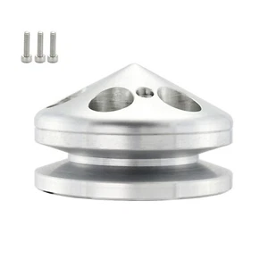 Chevy / GM Billet Aluminum Machined Finished 1 Groove Alternator Pulley 2-3/4" D - Picture 1 of 8
