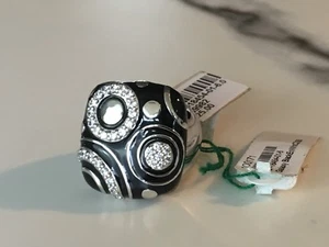 Sterling Silver Belle E'Toile Black Galaxy Ring  Size 6 - Picture 1 of 12