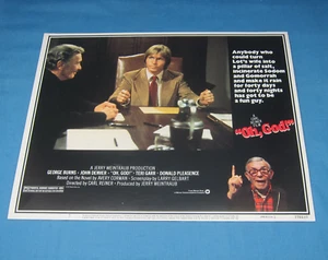 Oh God Original 1977 Lobby Card 11x14 Movie Poster John Denver George Burns - Picture 1 of 4