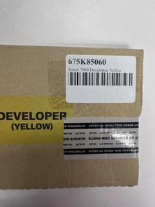 Genuine Xerox Phaser 7800 YELLOW Developer 675K85060 - Picture 1 of 1