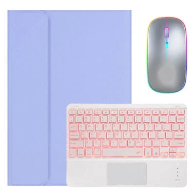 Backlit Touchpad Keyboard Case Mouse For iPad 7/8/9/10th Gen Air 3 4 5 6 Pro 11 - Image 1 of 4