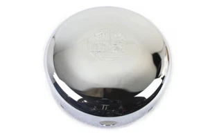 V-Twin 34-0047+CHROME Round For Air Cleaner Cover With World's FAir Emblem - Picture 1 of 3