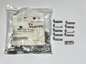 10 x Unknown Brand M85731/1-11C Steel Strike Catch MS14108-11C Positive Case Mou - Picture 1 of 6