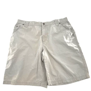 Columbia Utility Shorts Men's Size 40 Khaki Tan 100% Cotton Hiking Camp Outdoors - Picture 1 of 7