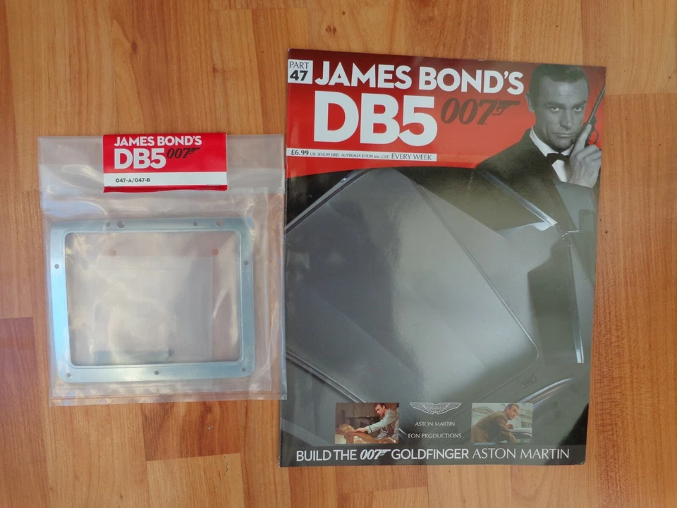 Eaglemoss 1/8 Costruire il Proprio James Bond 007 Aston Martin DB5 Issue 47 Inc - Immagine 1 di 1