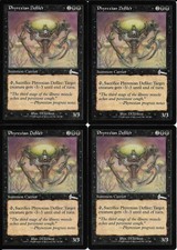 MTG: PHYREXIAN DEFILER Urza's Legacy UNCOMMON; played, Excellent condition x4