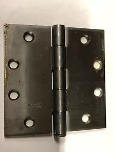 3 DOOR HINGES NATIONAL N140-046 504 4-1/2" REMOVABLE HINGE PLAIN STEEL - Picture 1 of 3