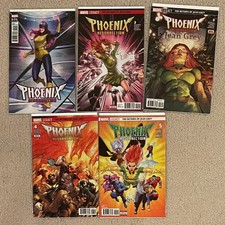 PHOENIX RESURRECTION 1 2 3 4 5 Complete 1-5 X-Men Jean Grey