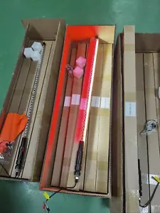 2x 3FT white/Red LED Whip Antenna - Picture 1 of 10